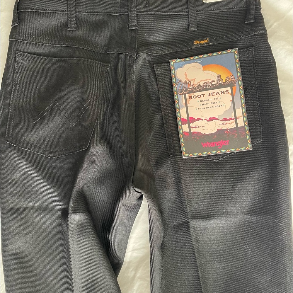 Wrangler wrancher high rise boot cut pants